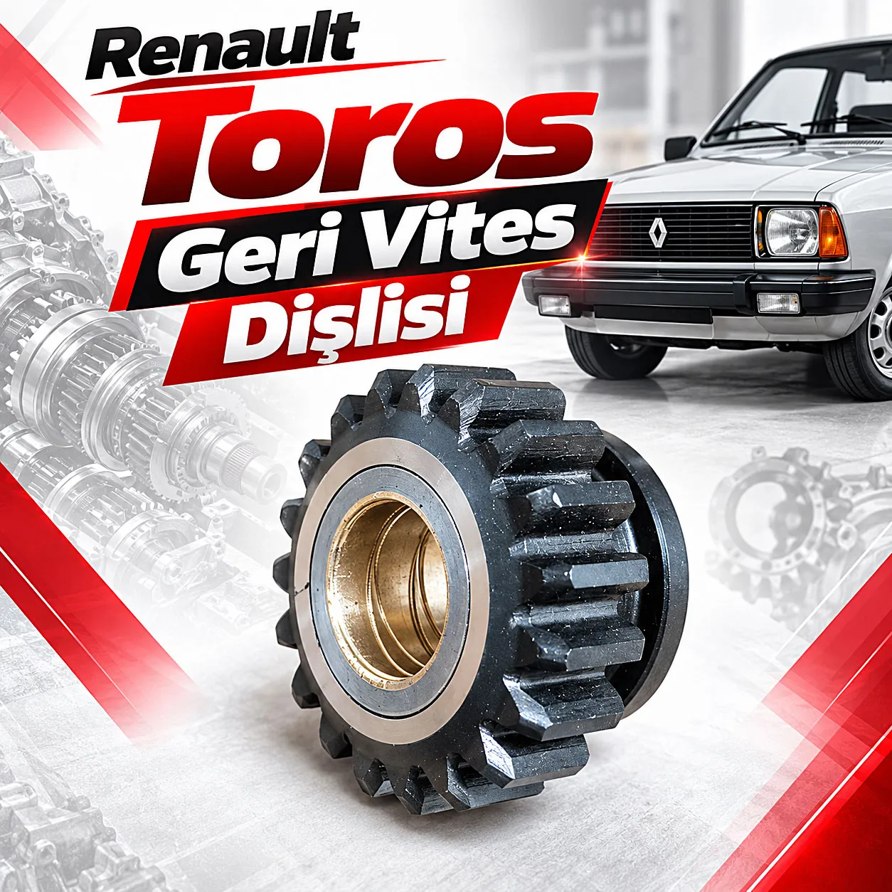 Renault Toros Geri Vites Dişlisi 7700507782